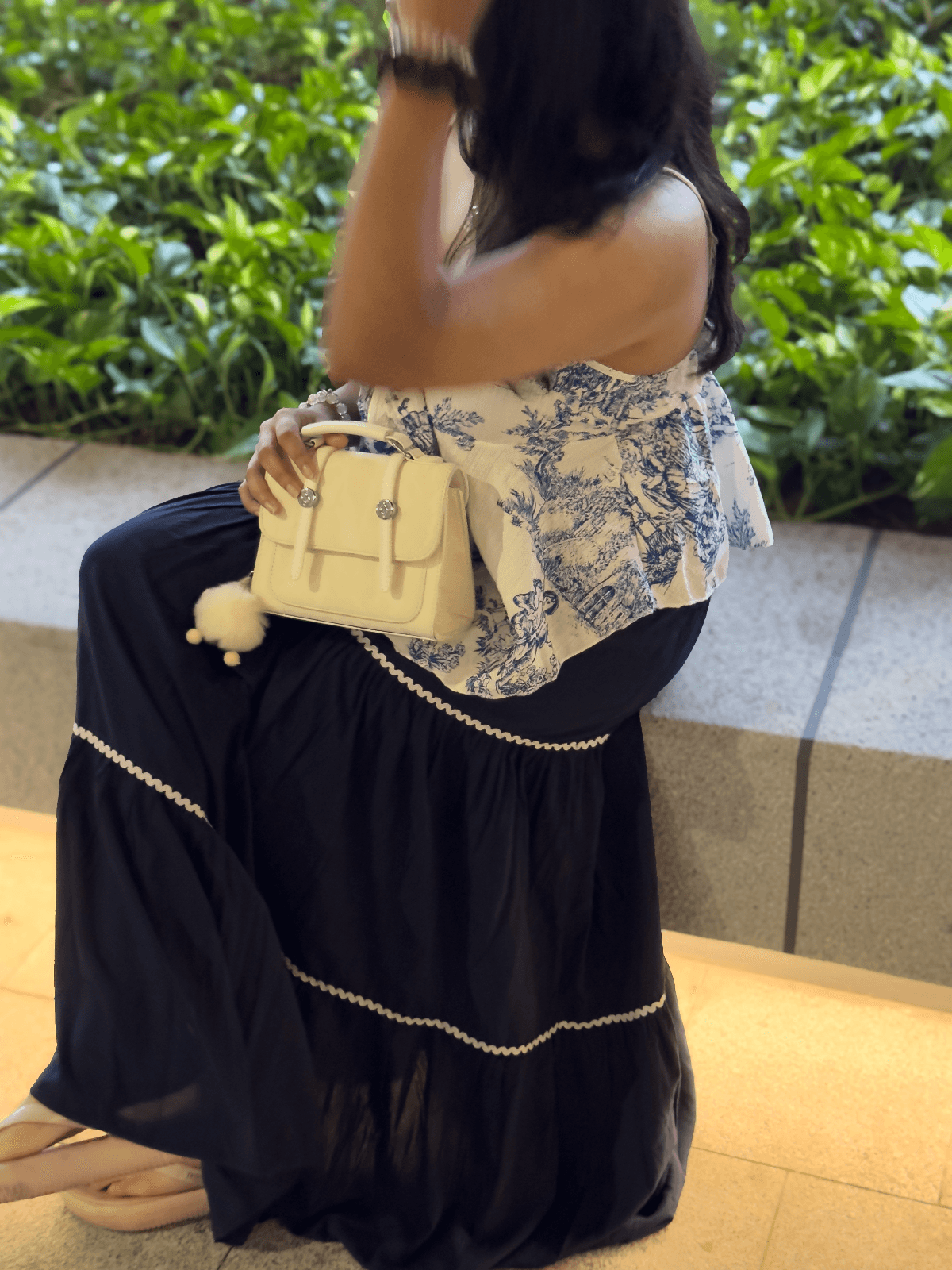 Luna tiered skirt alternate view